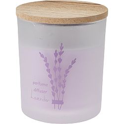 Svíčka ve skle Flora home Lavender, 8,8 x 10 cm