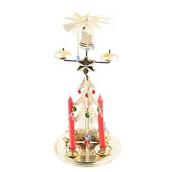 Tradiční andělské zvonění Stromek, zlatá