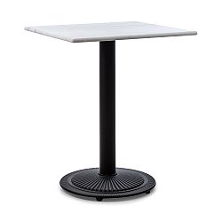 Blum Patras Onyx, bistro stolek, secesní styl, mramor, 60x60cm, v: 72cm, kulatý