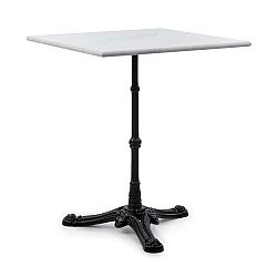 Blum Patras Onyx, bistro stolek, secesní styl, mramor, 60x60cm, v: 72cm, trojnožka