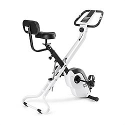 Capital_sports Azura X1 X-Bike, jízdní kolo, do 120 kg, snímač srdečního tepu, skládací, 4 kg, bílé