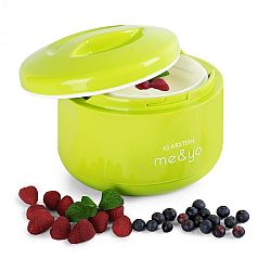 Klarstein me & yo, jogurtovač, zařízení na výrobu jogurtu, 1 litr, bez BPA, jablkově zelený