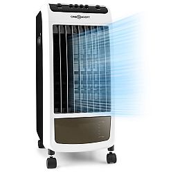 OneConcept Carribean Blue, 70W, ochlazovač vzduchu, osvěžovač vzduchu, ventilátor, černý/bílý