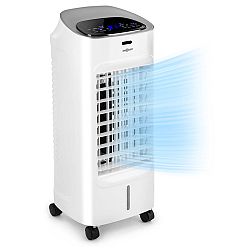 OneConcept Coolster, ochlazovač vzduchu, ventilátor, ionizátor, 65 W, 320 m³/h, 4l nádrž, bílý