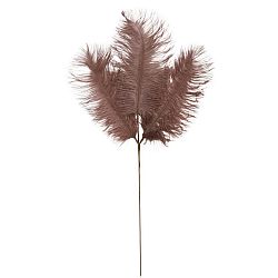 Dekorační Větev Feather, Výška: 61cm