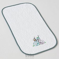 Dětský ručník Šnečci 30x50 cm bílá