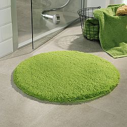 Koupelnová předložka Malmo zelená průměr 71 cm zelená