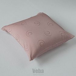 Povlak na polštářek Snail růžový 40x40 cm růžová