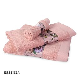 Ručník ESSENZA Fleur růžový 30x50 cm Ručník malý
