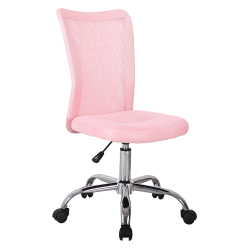 Dětská židle IDORO růžová / chrom Tempo Kondela