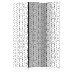 Paraván Cubes texture Dekorhome 135x172 cm (3-dílný)
