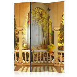 Paraván Dream About Autumnal Forest Dekorhome 135x172 cm (3-dílný)