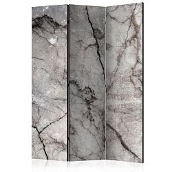 Paraván Grey Marble Dekorhome 135x172 cm (3-dílný)