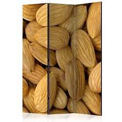 Paraván Tasty almonds Dekorhome 135x172 cm (3-dílný)