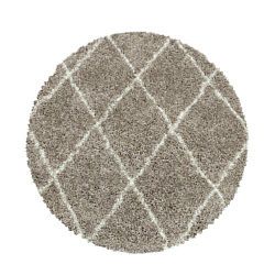Kusový koberec Alvor Shaggy 3401 beige kruh-80x80 (průměr) kruh