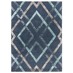 Kusový koberec Architect Trellis Blue-160x230