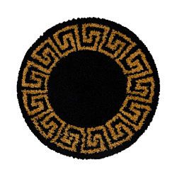 Kusový koberec Hera Shaggy 3301 gold kruh-80x80 (průměr) kruh