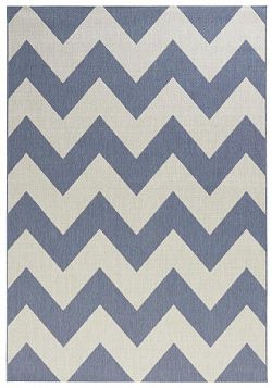 Kusový koberec Meadow 102735 blau/beige-120x170