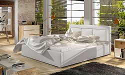 Moderní postel Bregen 180x200cm, bílá