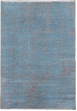 Ručně vázaný kusový koberec Diamond DC-JK 1 Silver/light blue-245x305