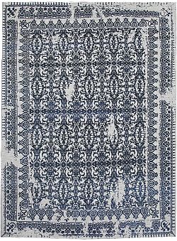 Ručně vázaný kusový koberec Diamond DC-JK 7 Silver/denim-120x170