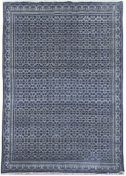 Ručně vázaný kusový koberec Diamond DC-OC Denim blue/silver-120x170