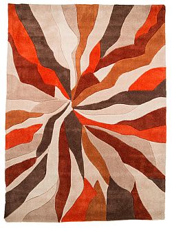 Ručně všívaný kusový koberec Infinite Splinter Orange-160x220