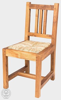 FaKopa Židle s výpletem z teaku NANDA MINI