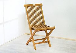 Garthen 2255 Skládací židle z týkového dřeva, 2 kusy