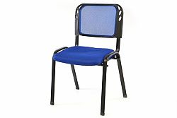Garthen 38255 Stohovatelná kongresová židle - modrá