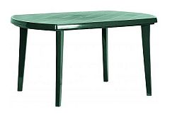 Zahradní plastový stůl ELISE zelený