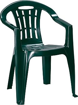 Zahradní židle MALLORCA - tmavě zelené