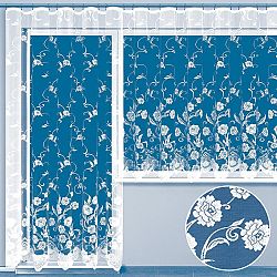 Hotová žakárová záclona DEBORA - balkonový komplet