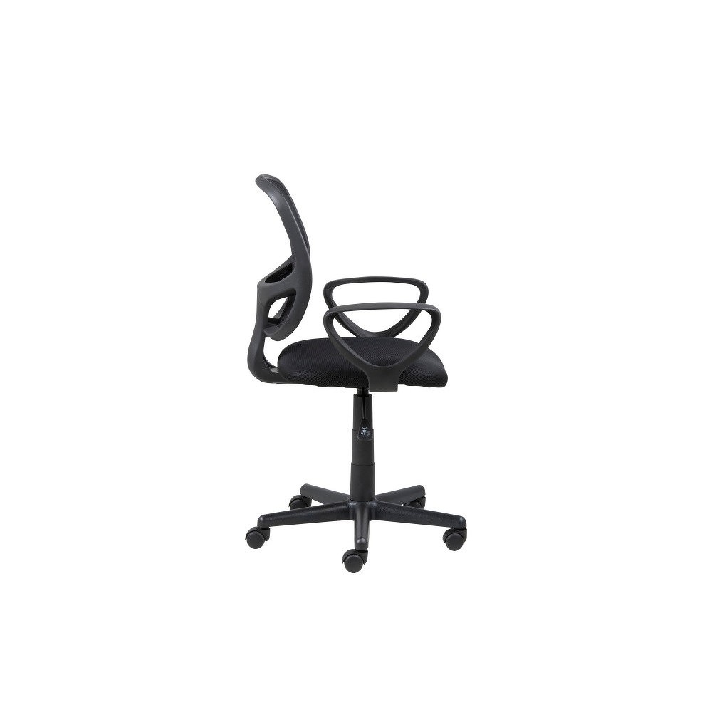Černá kancelářská židle na kolečkách Actona Major