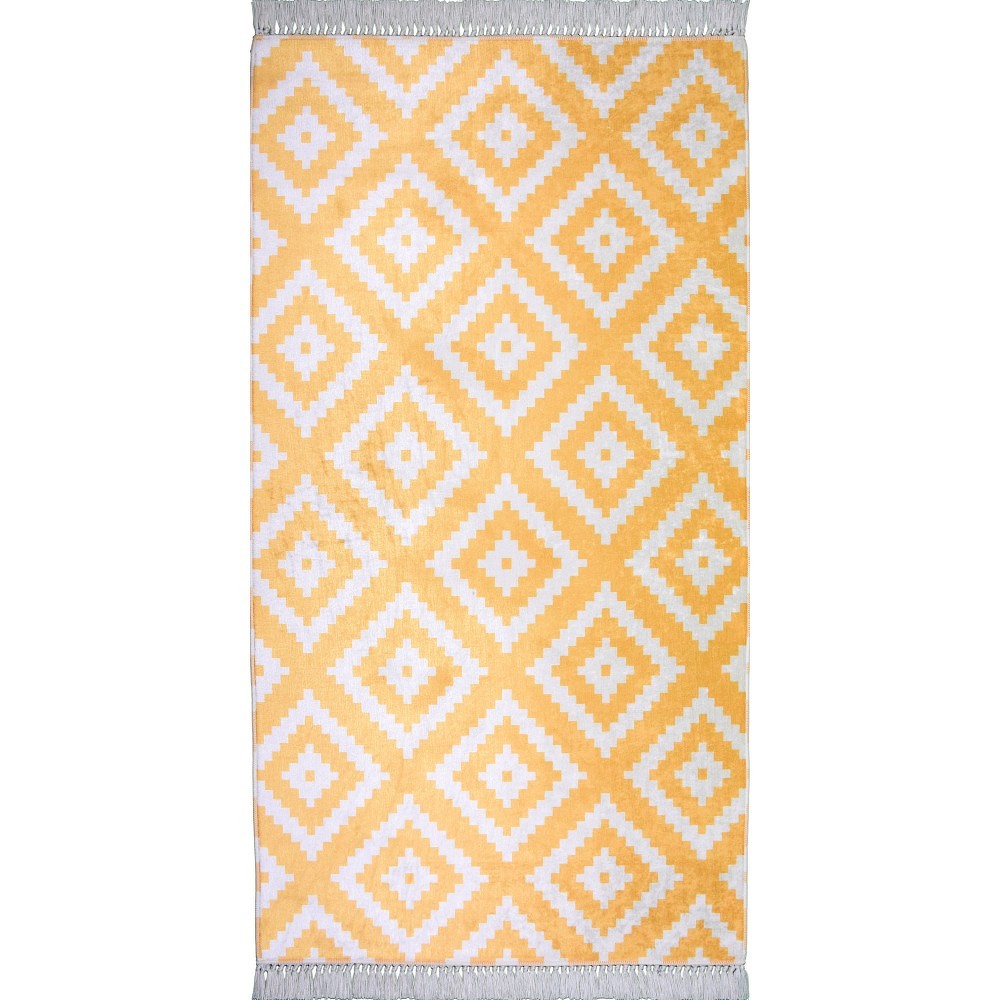 Koberec Vitaus Hali Zemin Sari, 80 x 150 cm VeseleBydleni.cz